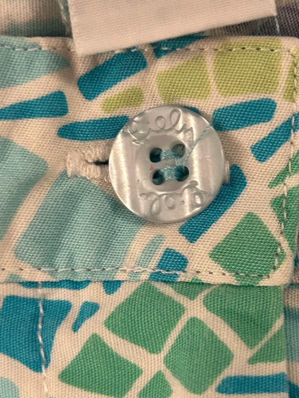 Lilly Pulitzer mosaic crop pants - Picture 8 of 10